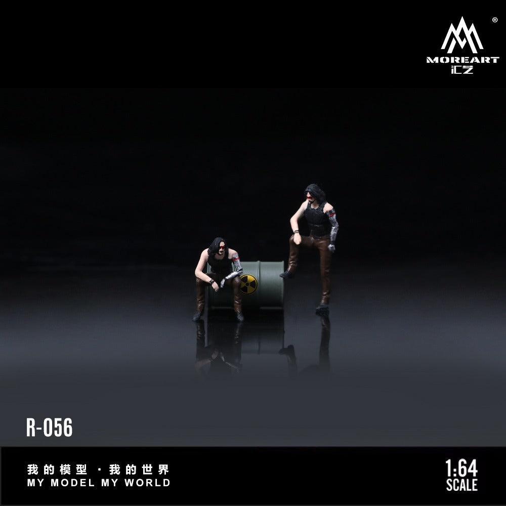 (Pre-Order) (MO223056) Silver Arm Figurine set + Biohazard barrel