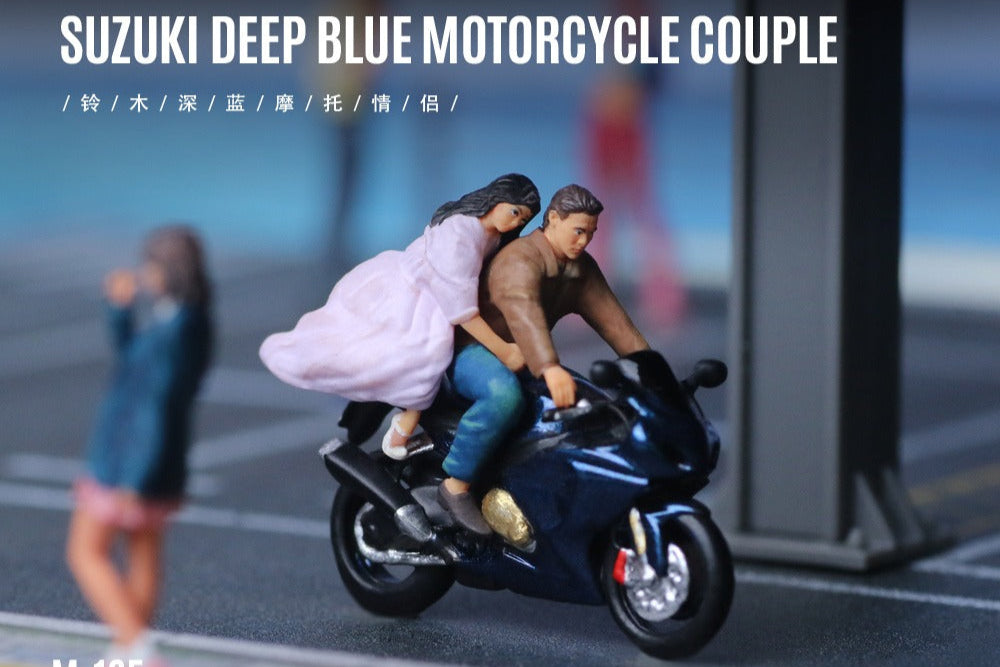 (Pre-Order) (MO222165) Suzuki Motorcycle Couple Set