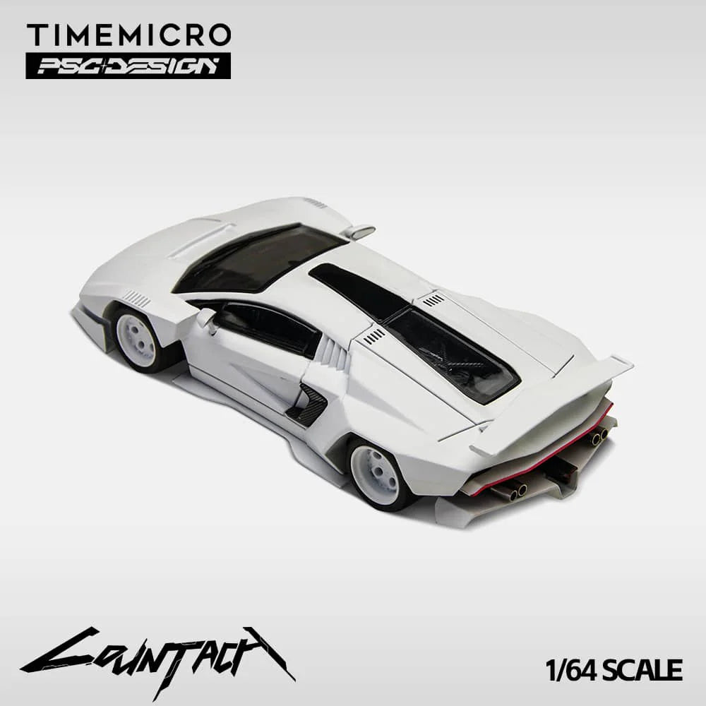 (TM647702) Time Micro - Lamborghini Countach LPI800-4 Grey White LHD