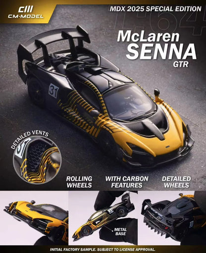 (CM64-SENNAGTR-MDX25) McLaren Senna GTR MDX 2025 Event Edition