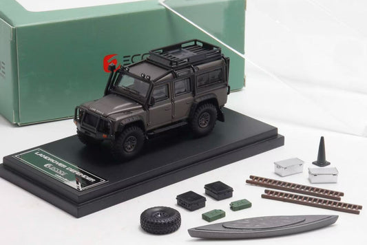 Master x Decode - Land Rover Defender with accessories (Matte Gray)
