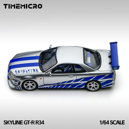 (Pre-Order) (TM800502) - Skyline GT-R R34