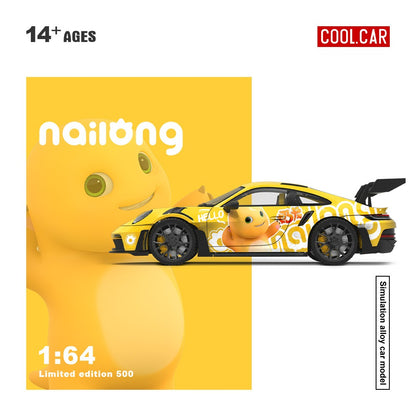 (Pre-Order) Cool Car - Porsche 992 GT3 RS (Milk Dragon Version)