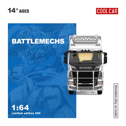 (Pre-Order) (CC644021) Scania Container Truck - (RX-78 Mecha Livery)