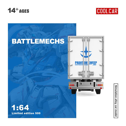(Pre-Order) (CC644021) Scania Container Truck - (RX-78 Mecha Livery)