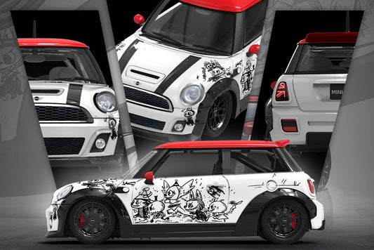 (Pre-Order) (CC643641) BMW MINI COOPER LUBUBU (3 Variations)
