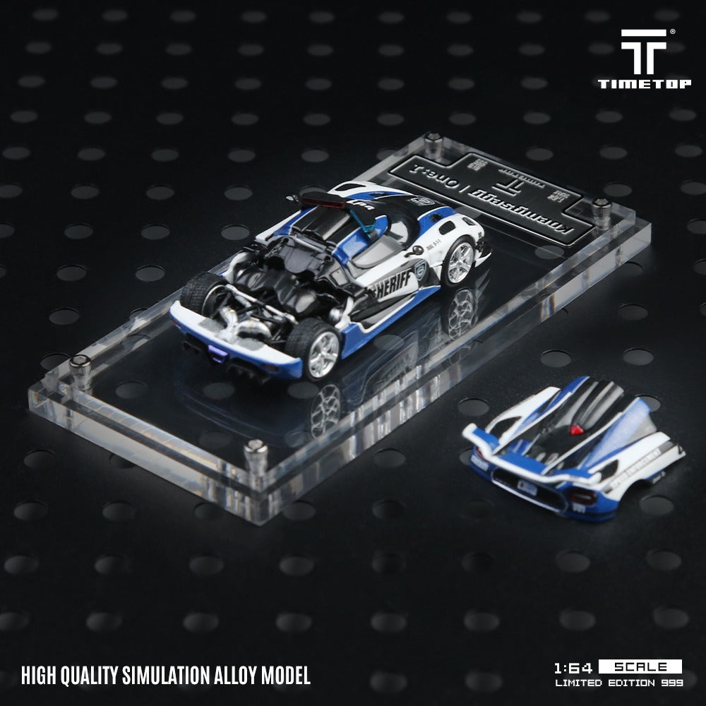 (Pre-Order)(TT644816) Koenigsegg One:1 Police Car