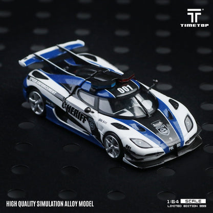 (Pre-Order)(TT644816) Koenigsegg One:1 Police Car