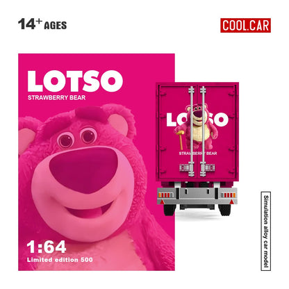 (Pre-Order)(CC644024) Scania Container Truck - Strawberry Bear