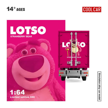 (CC644024) Scania Container Truck - Strawberry Bear