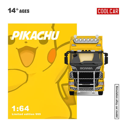 (Pre-Order)(CC644025) Scania Container Truck - Pikachu