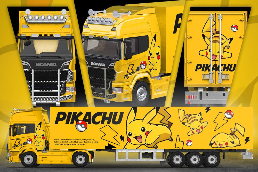 (Pre-Order)(CC644025) Scania Container Truck - Pikachu