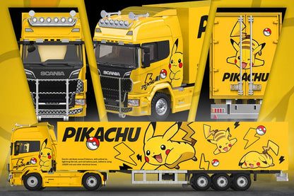 (Pre-Order)(CC644025) Scania Container Truck - Pikachu