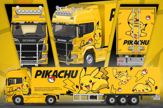 (Pre-Order)(CC644025) Scania Container Truck - Pikachu