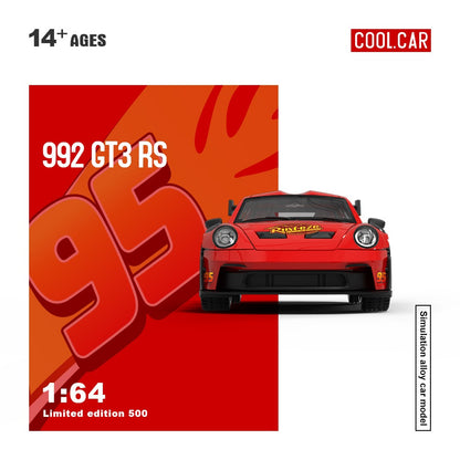 (Pre-Order) (CC644647) Porsche 992 GT3 RS (Lightning McQueen Livery)