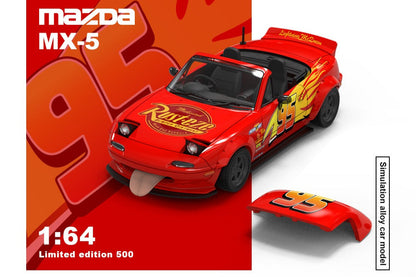 (Pre-Order) (CC646915) Mazda MX5-KT - Lightning McQueen livery