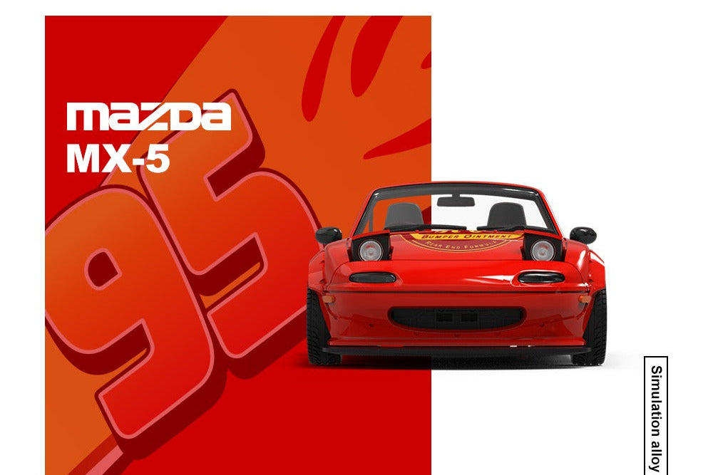 (Pre-Order) (CC646915) Mazda MX5-KT - Lightning McQueen livery