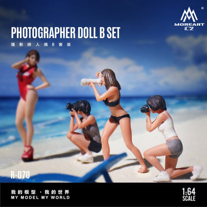 (Pre-Order) (MO223070) Photographer Figure B Set