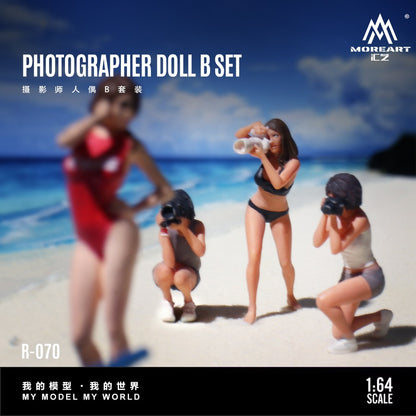 (Pre-Order) (MO223070) Photographer Figure B Set