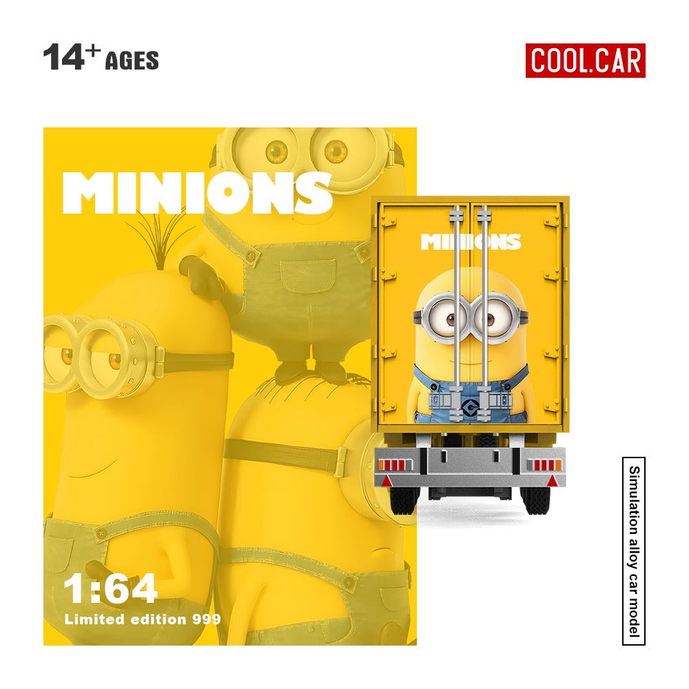 (Pre-Order)(CC644028) Scania Container Truck - Minion Livery