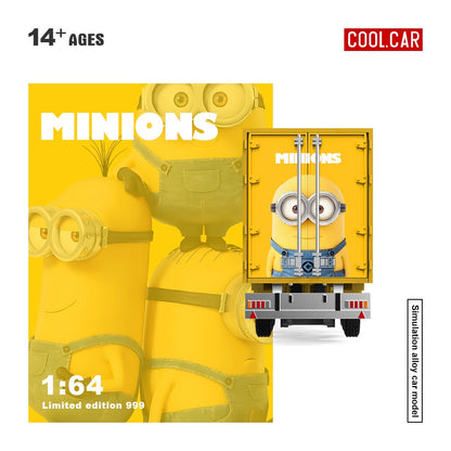 (Pre-Order)(CC644028) Scania Container Truck - Minion Livery