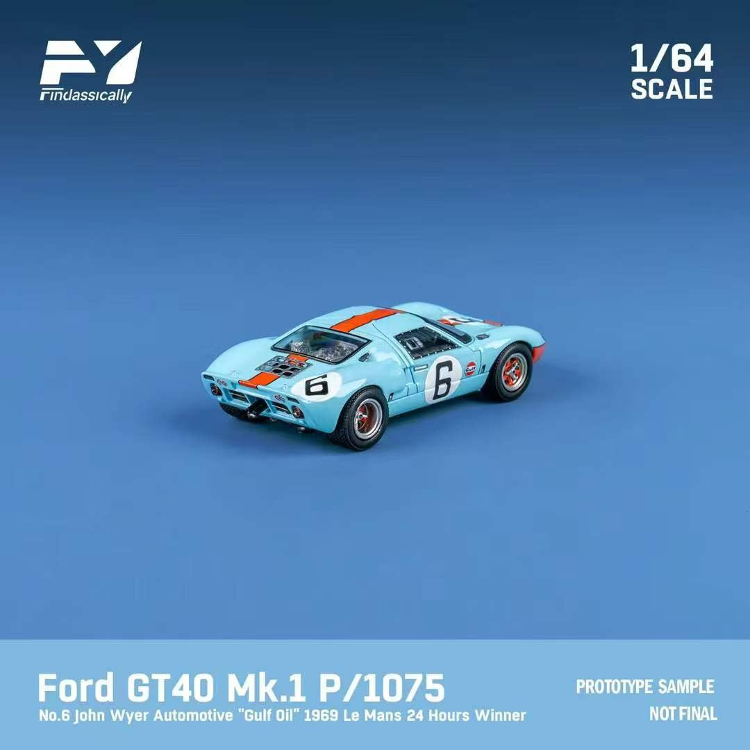 (Pre-Order) Finclassically - Ford GT40 Mk.1 (2 Variants)