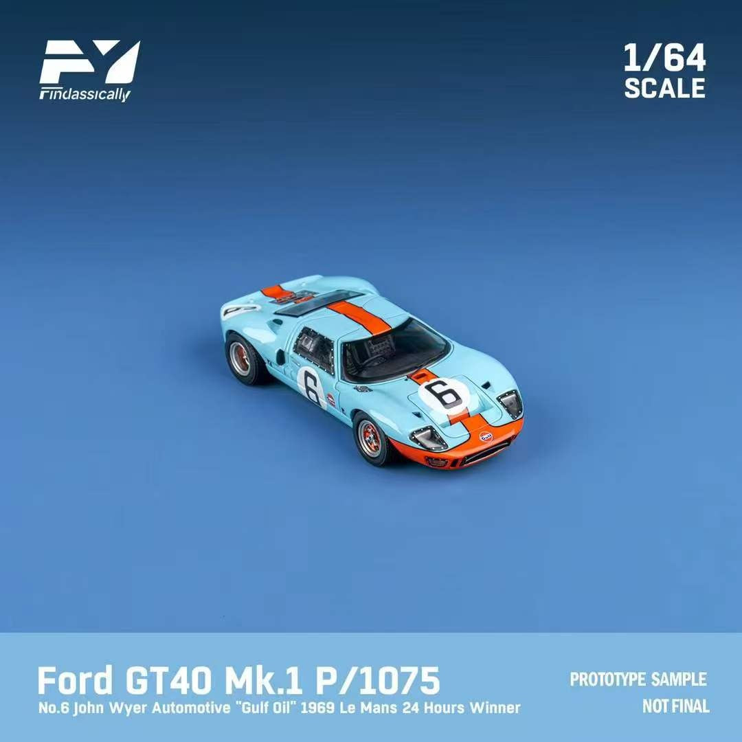 (Pre-Order) Finclassically - Ford GT40 Mk.1 (2 Variants)