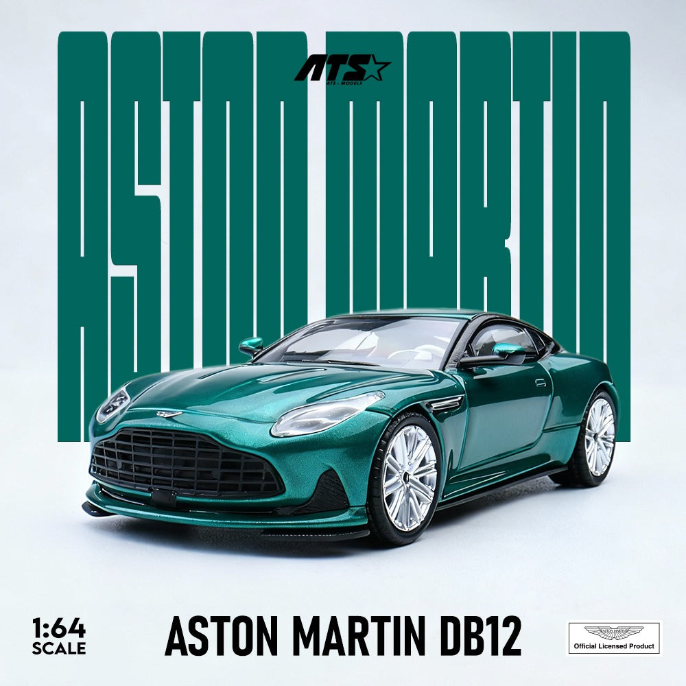 Pre-Order)(ATS881303) Aston Martin DB12 - Metallic Green – 303