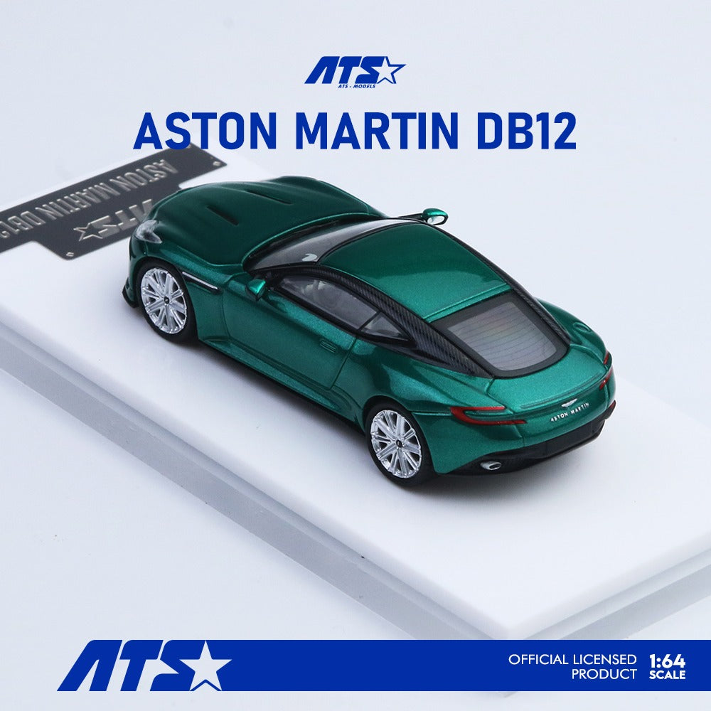 Pre-Order)(ATS881303) Aston Martin DB12 - Metallic Green – 303