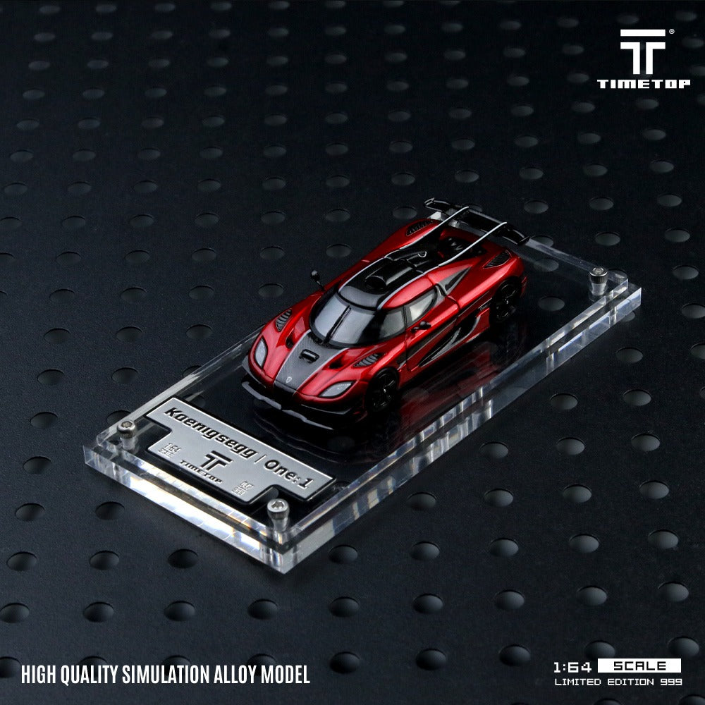 (Pre-Order)(TT644812) Koenigsegg One:1 (Metallic Red)