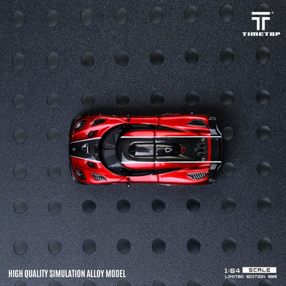 (Pre-Order)(TT644812) Koenigsegg One:1 (Metallic Red)