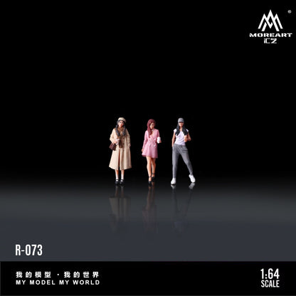 (Pre-Order) (MO223073) Urban Beautiful Girl Set Realistic Resin Models