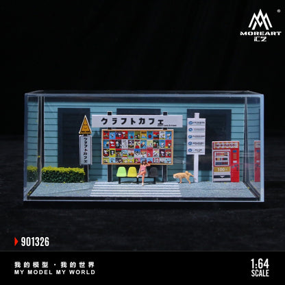 (Pre-Order)(MO901326) The miniature daily scene in front of the café