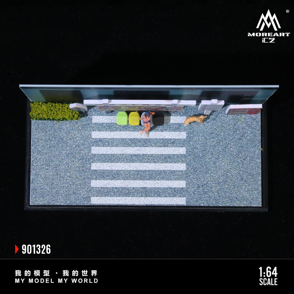 (Pre-Order)(MO901326) The miniature daily scene in front of the café