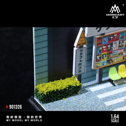 (Pre-Order)(MO901326) The miniature daily scene in front of the café