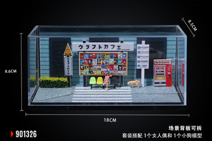 (Pre-Order)(MO901326) The miniature daily scene in front of the café