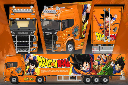(Pre-Order)(CC644030) Scania Container Truck - Dragon Ball Livery
