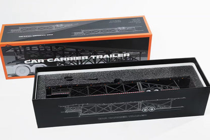 (Pre-Order) (KS-120-586) Car Carrier Trailer (Black)