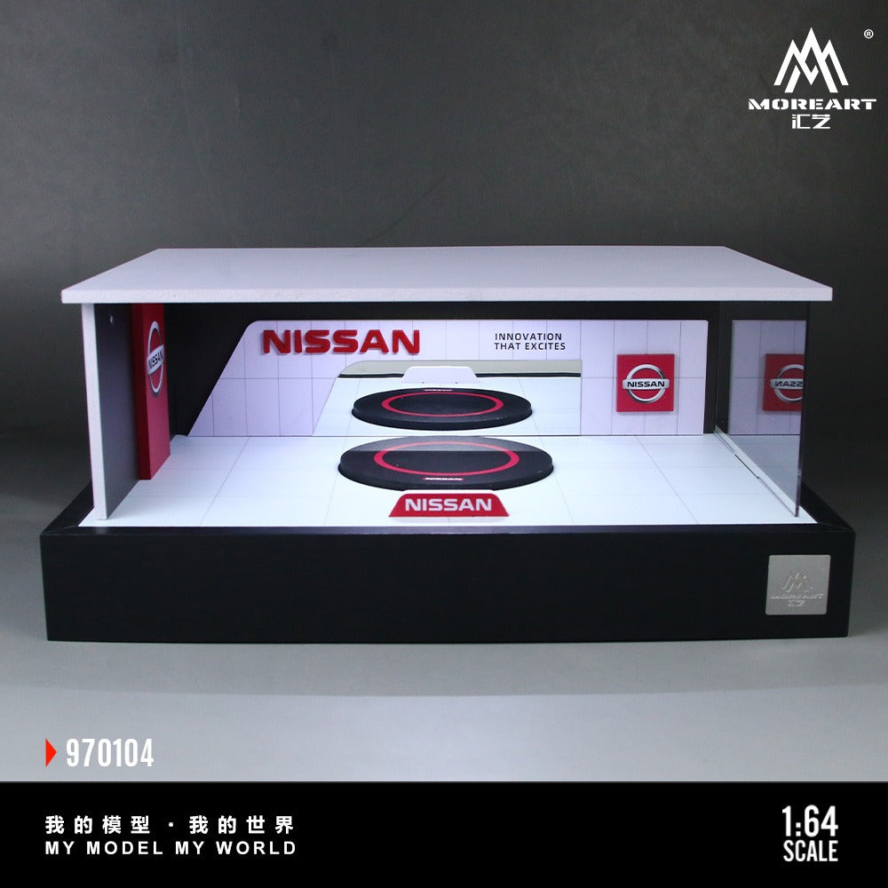 (Pre-Order) (MO970104) - Nissan Rotating Booth Exhibition Hall