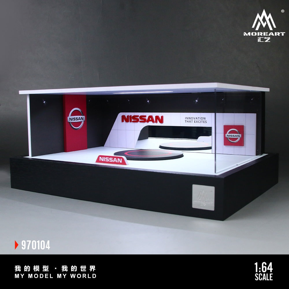 (Pre-Order) (MO970104) - Nissan Rotating Booth Exhibition Hall