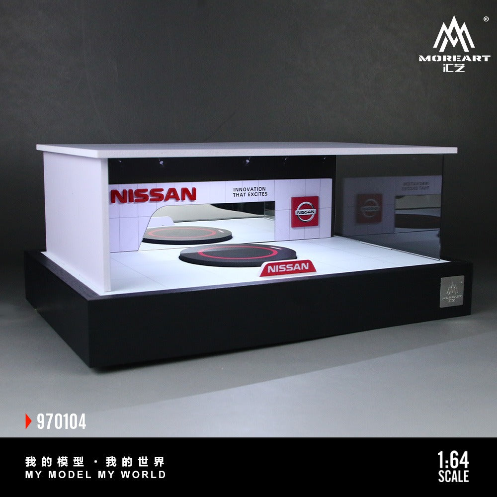 (Pre-Order) (MO970104) - Nissan Rotating Booth Exhibition Hall
