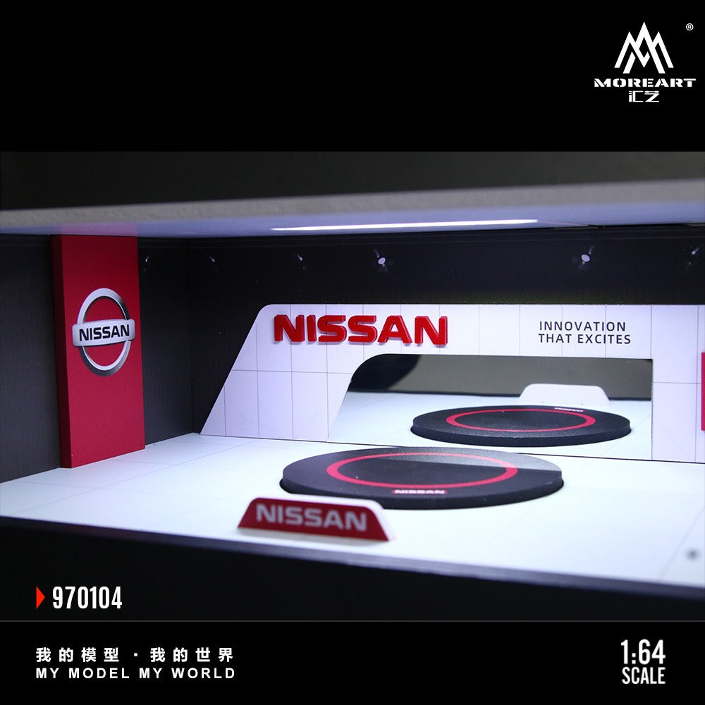 (Pre-Order) (MO970104) - Nissan Rotating Booth Exhibition Hall