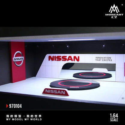 (Pre-Order) (MO970104) - Nissan Rotating Booth Exhibition Hall