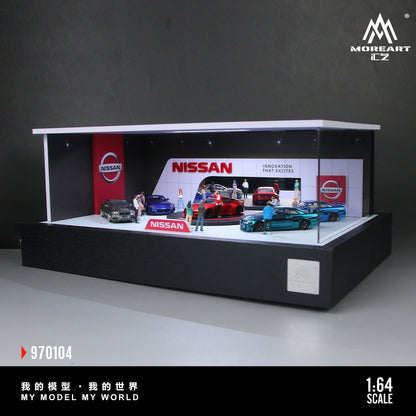(Pre-Order) (MO970104) - Nissan Rotating Booth Exhibition Hall
