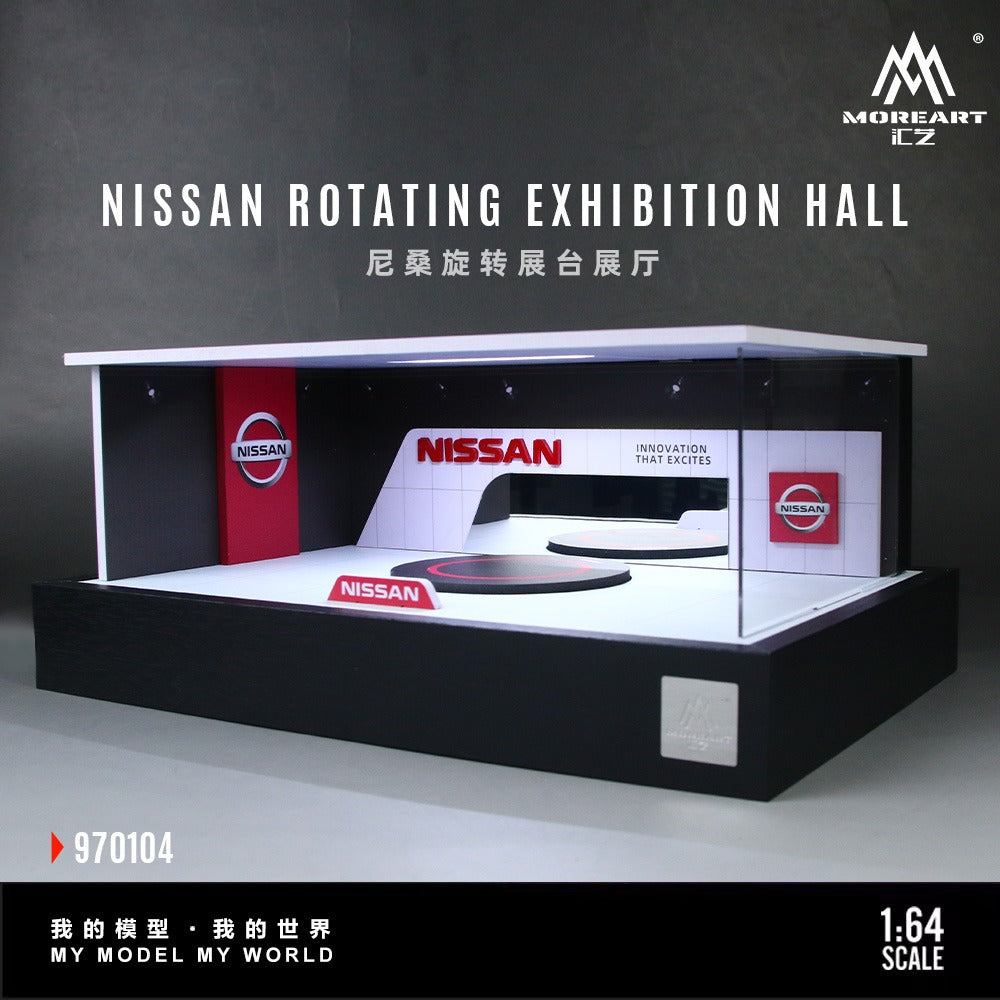 (Pre-Order) (MO970104) - Nissan Rotating Booth Exhibition Hall