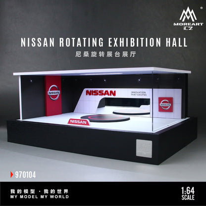 (Pre-Order) (MO970104) - Nissan Rotating Booth Exhibition Hall