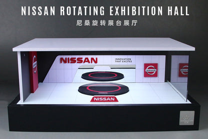 (Pre-Order) (MO970104) - Nissan Rotating Booth Exhibition Hall