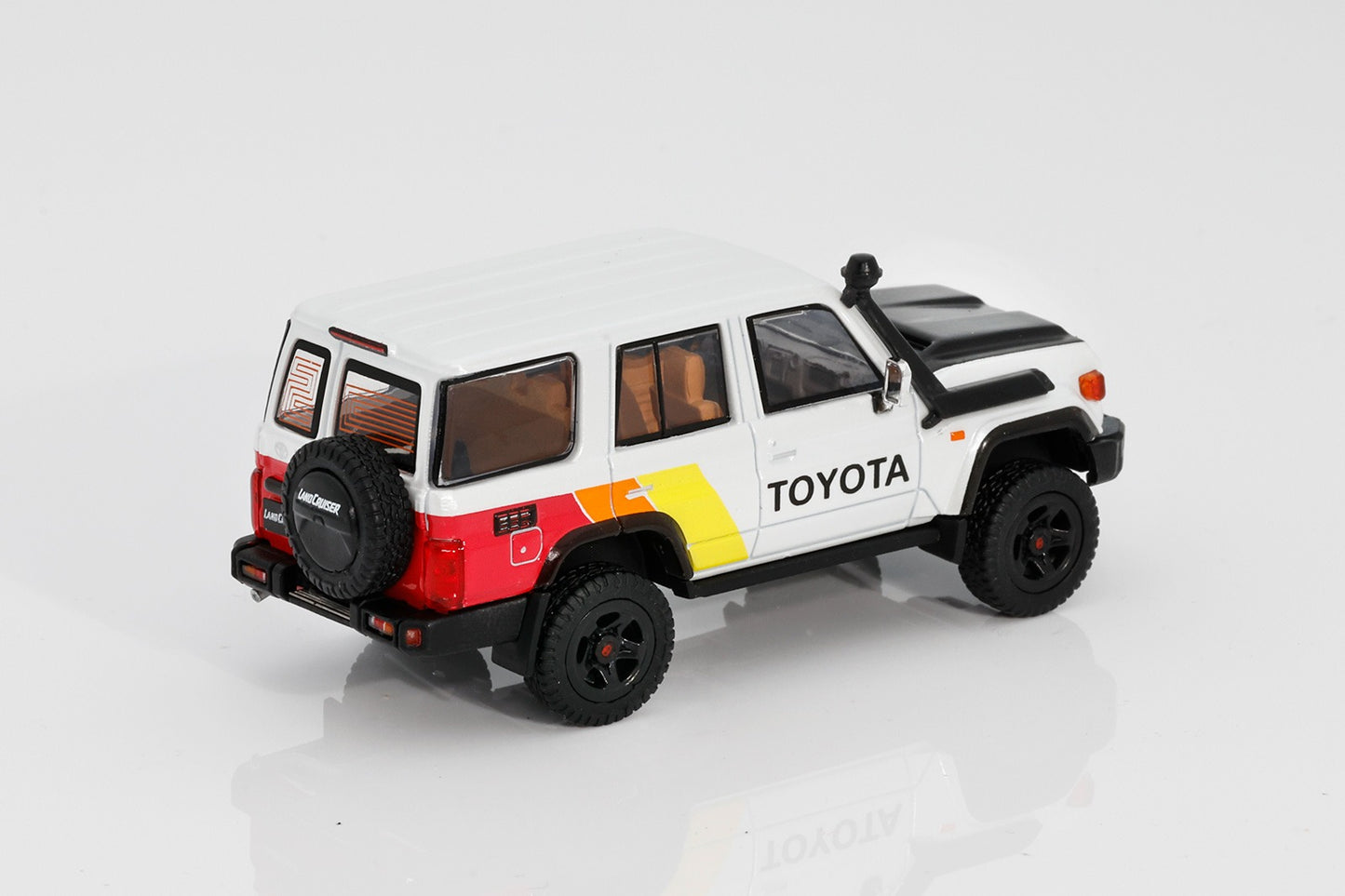 (Pre-Order) (KS-081-640) Toyota LAND CRUISER (J76) 2023 (WHITE)