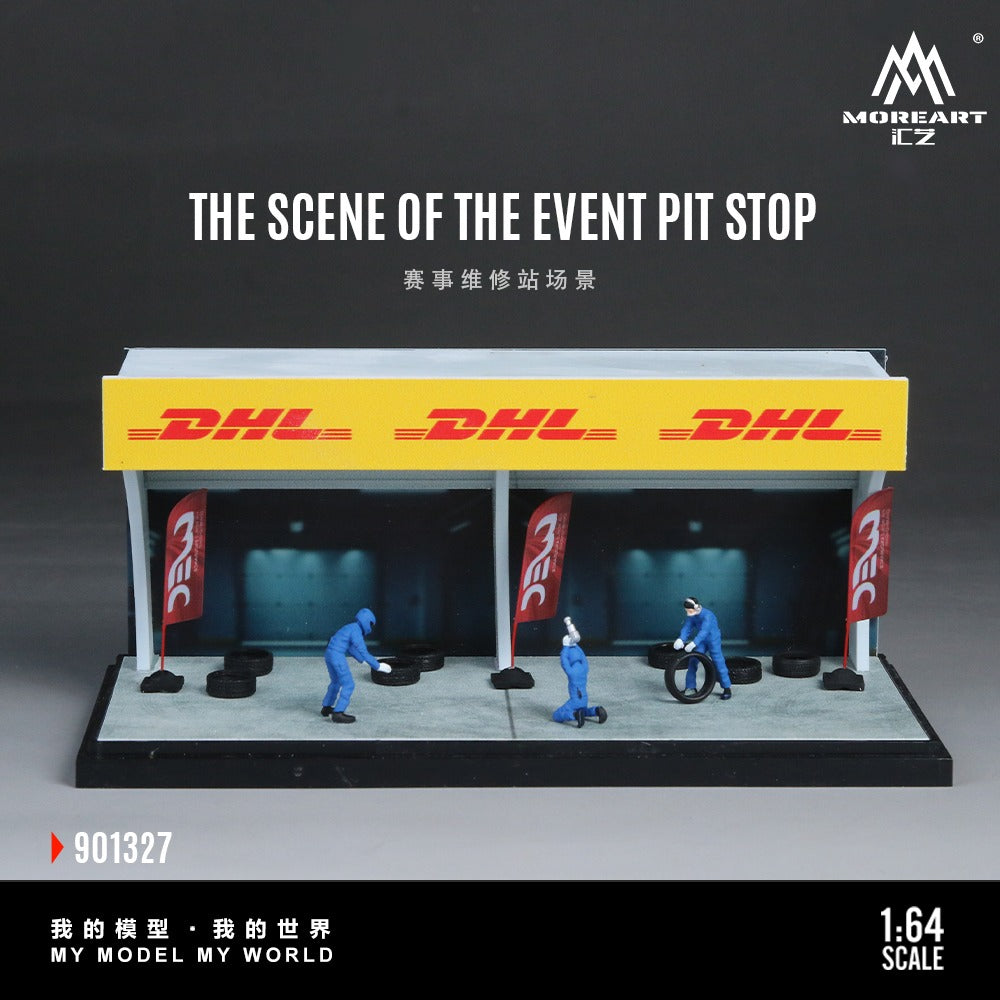 (Pre-Order)(MO901327) - Pit stop scene (DHL)