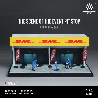 (Pre-Order)(MO901327) - Pit stop scene (DHL)